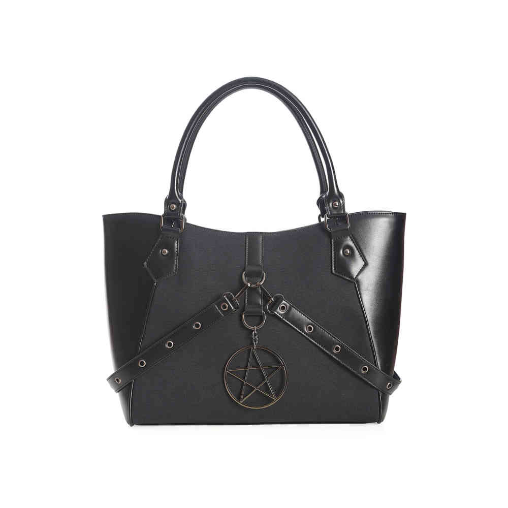 Banned - In Oblivion We Trust Sac à main - Noir
